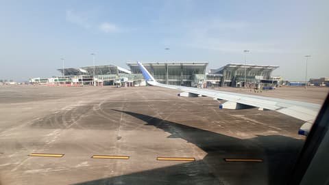 Terminal building at Mangaluru International Airport